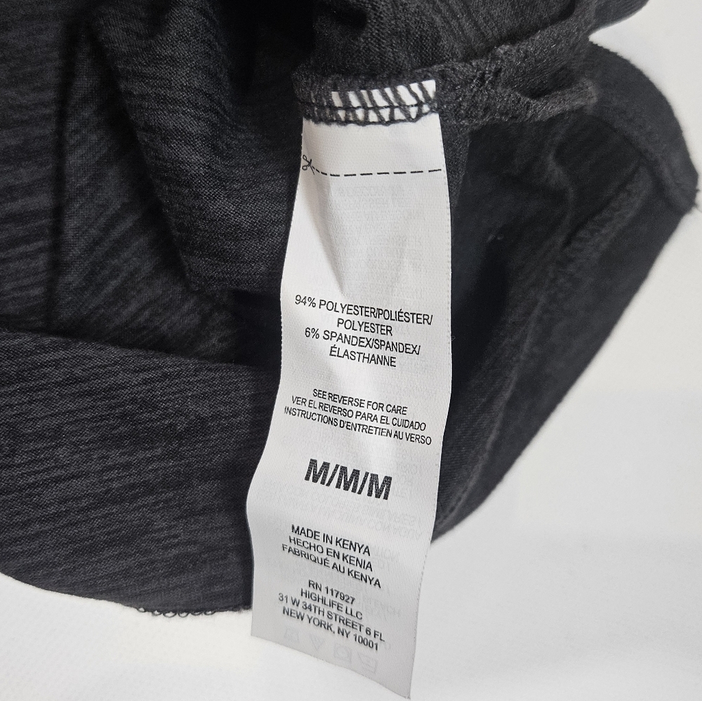 Gaiam Tank Top Medium Grey Athletic Moisture Wicking Sleeveless Workout Shirt‎ - Picture 5 of 7